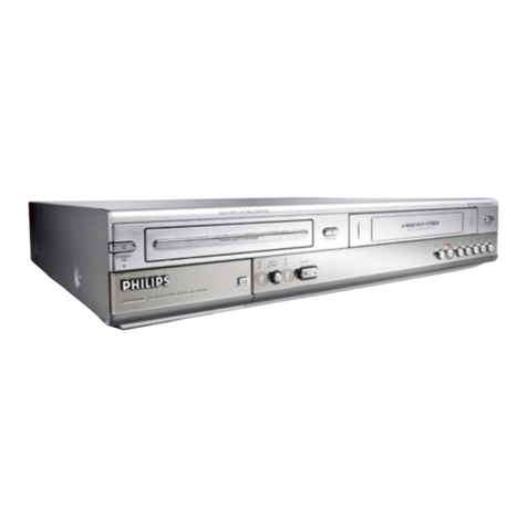 Philips DVDR630VR User manual