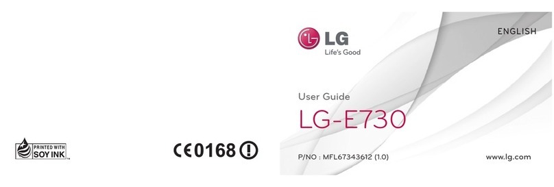LG LG-E730 User manual