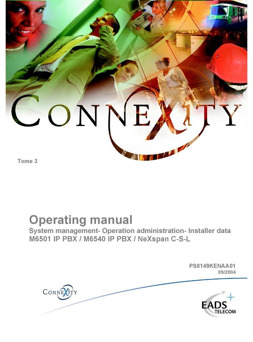 Connexity M6504 operating manual