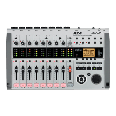 Zoom R24 Operation manual