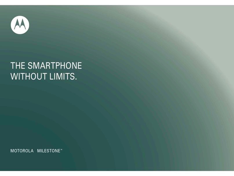 Motorola MILESTONE - User manual