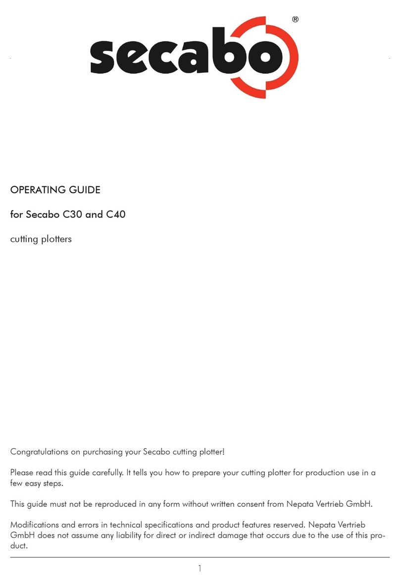 Secabo C30 operating guide