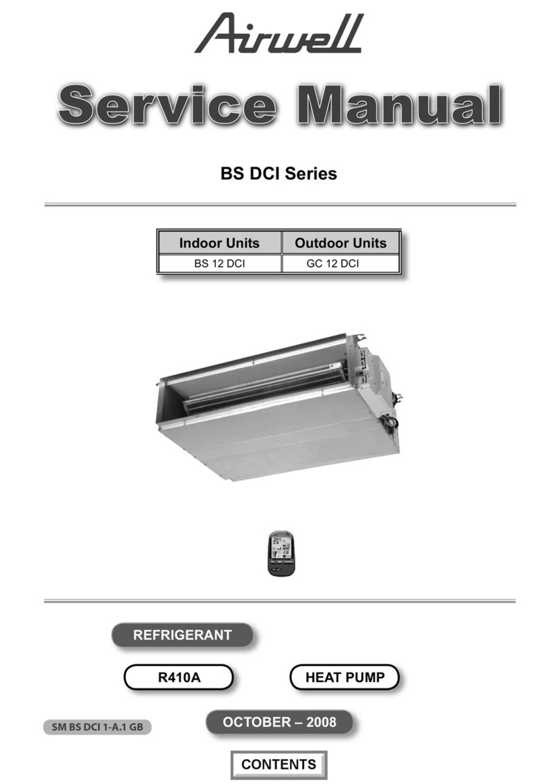 Airwell GC 12 DCI User manual