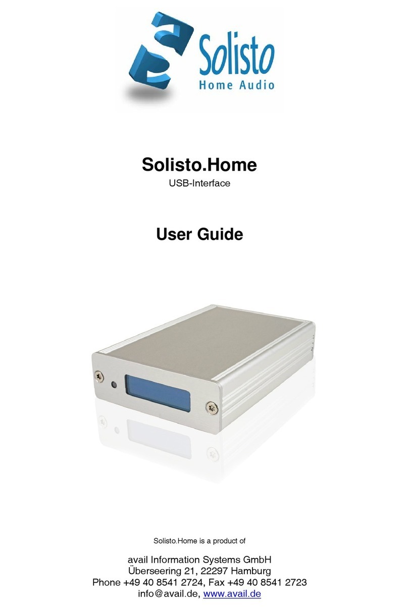Solisto Solisto.Home user guide