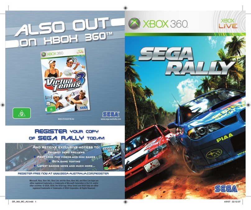 XBOX 360 User manual