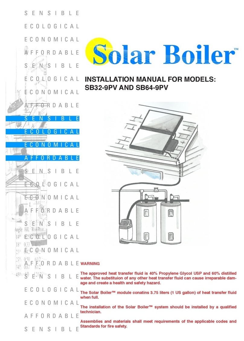 Solar Boiler SB32-9PV installation manual