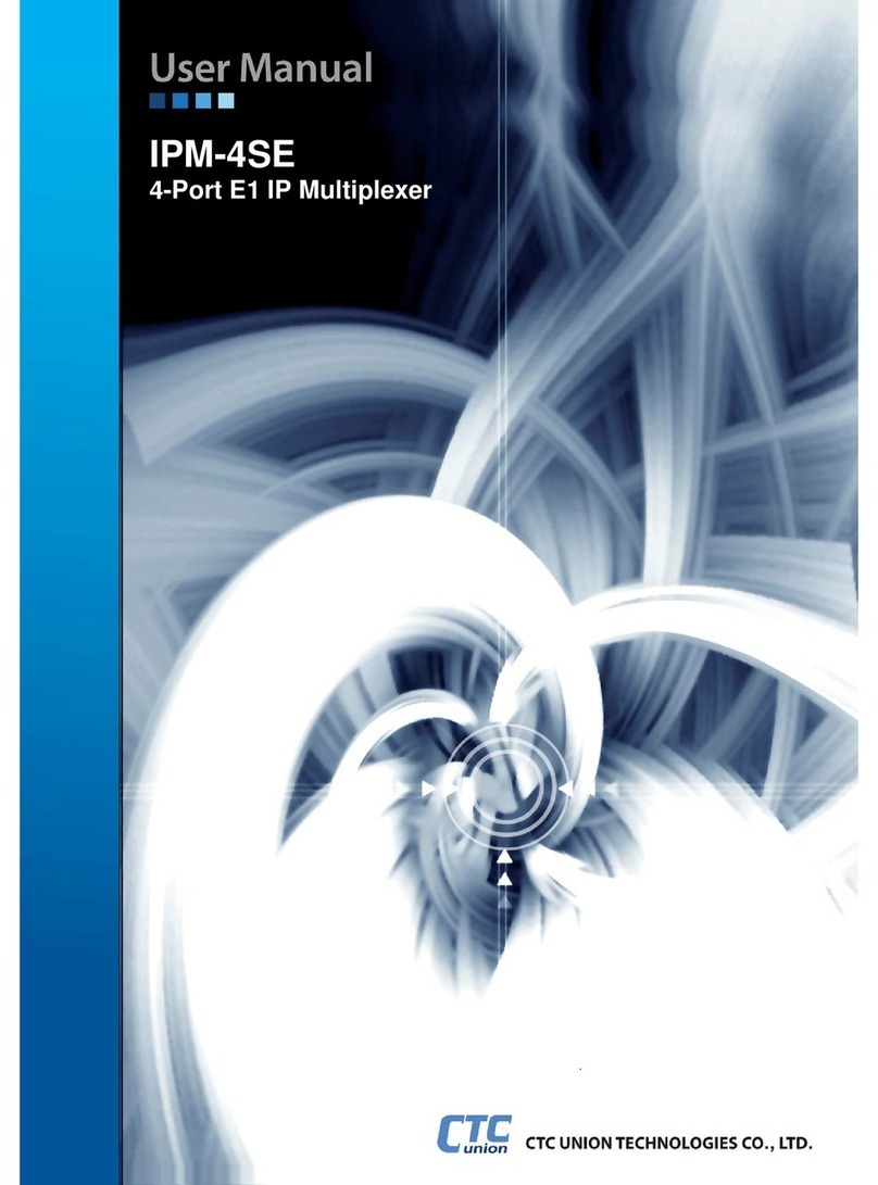CTC Union IPM-4SE user manual