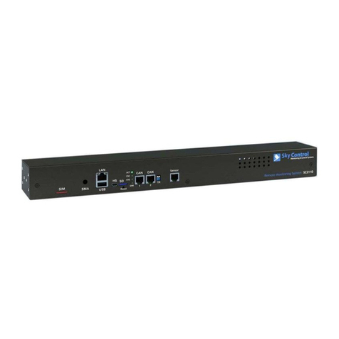 Sky Control SC8100 Instruction sheet