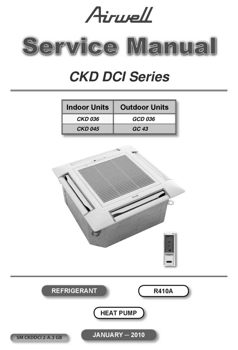 Airwell GC 43 User manual