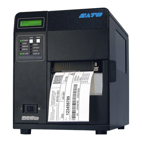 SATO E series Operating instructions