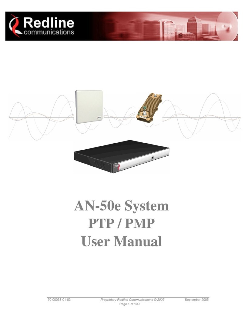Redline Communications AN-50e user manual