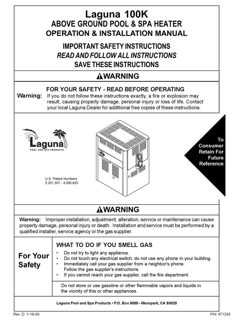 laguna 100K Operation & installation manual