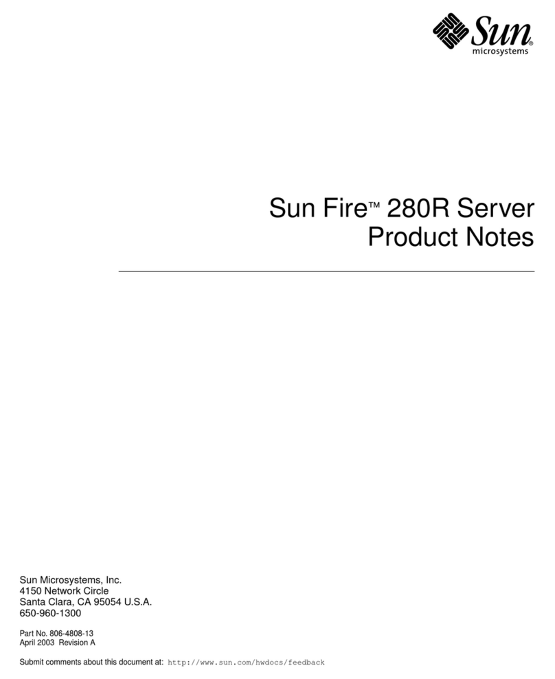 Sun Microsystems SUN FIRE 280R Service manual