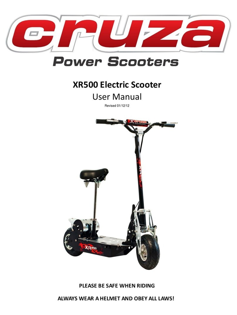 Cruza XR500 user manual