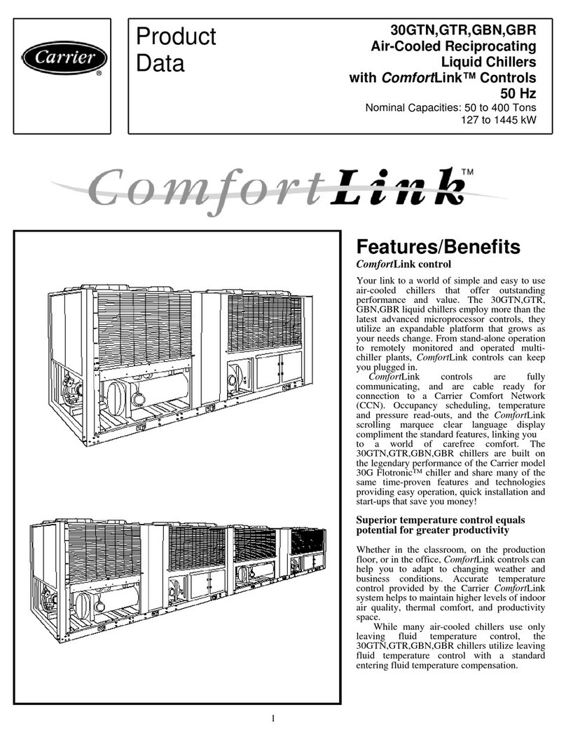 Carrier 30GTN Product data