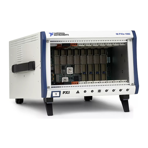 National Instruments NI PXIe-1082 User manual National Instruments NI PXIe-1082 User manual