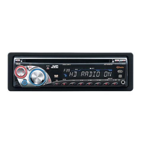 JVC Arsenal KD-AHD39 User manual