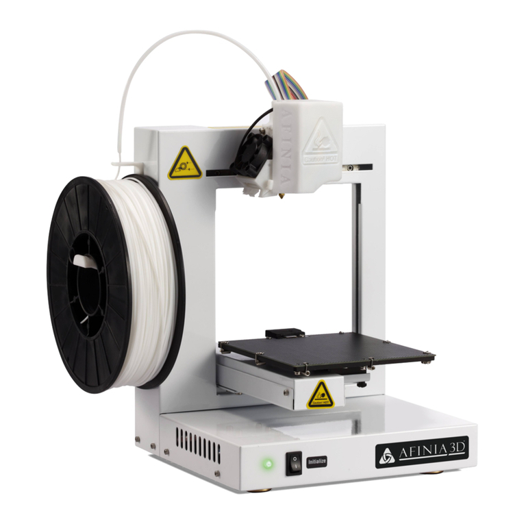 Afinia H480 User manual