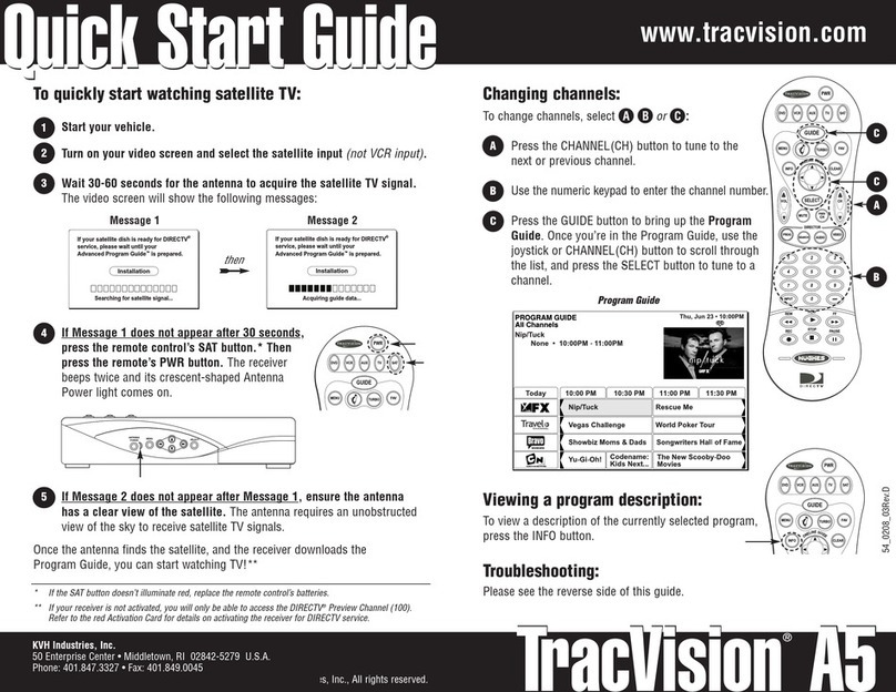 TracVision A5 User manual