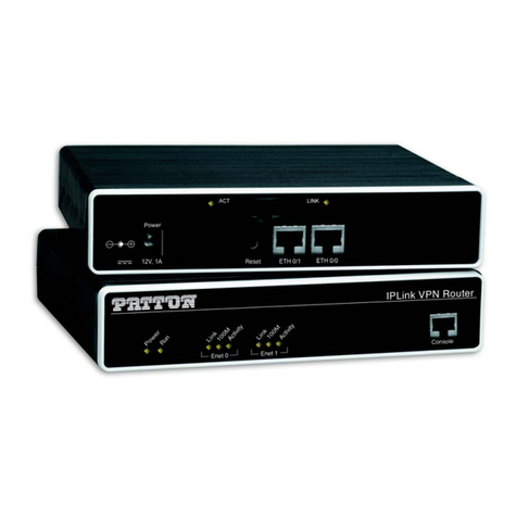 Patton OnSite 3210 Series User manual