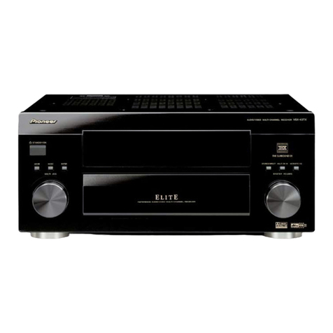 Pioneer VSX-45TX Elite Service manual