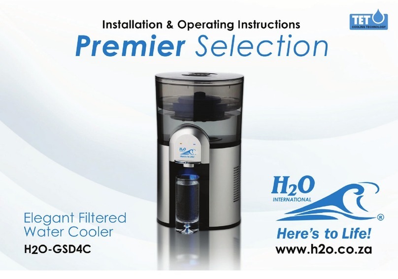TET H2O-GSD4C Installation & operating instructions