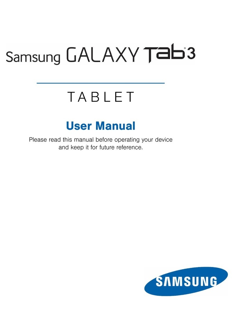 Samsung Galaxy Tab3 User manual Samsung Galaxy Tab3 User manual