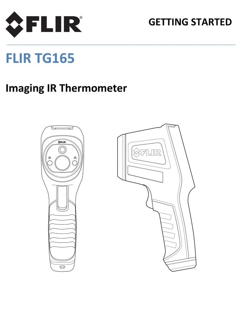 FLIR TG165 User manual