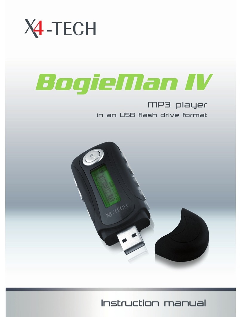 X4-TECH BogieMan IV instruction manual