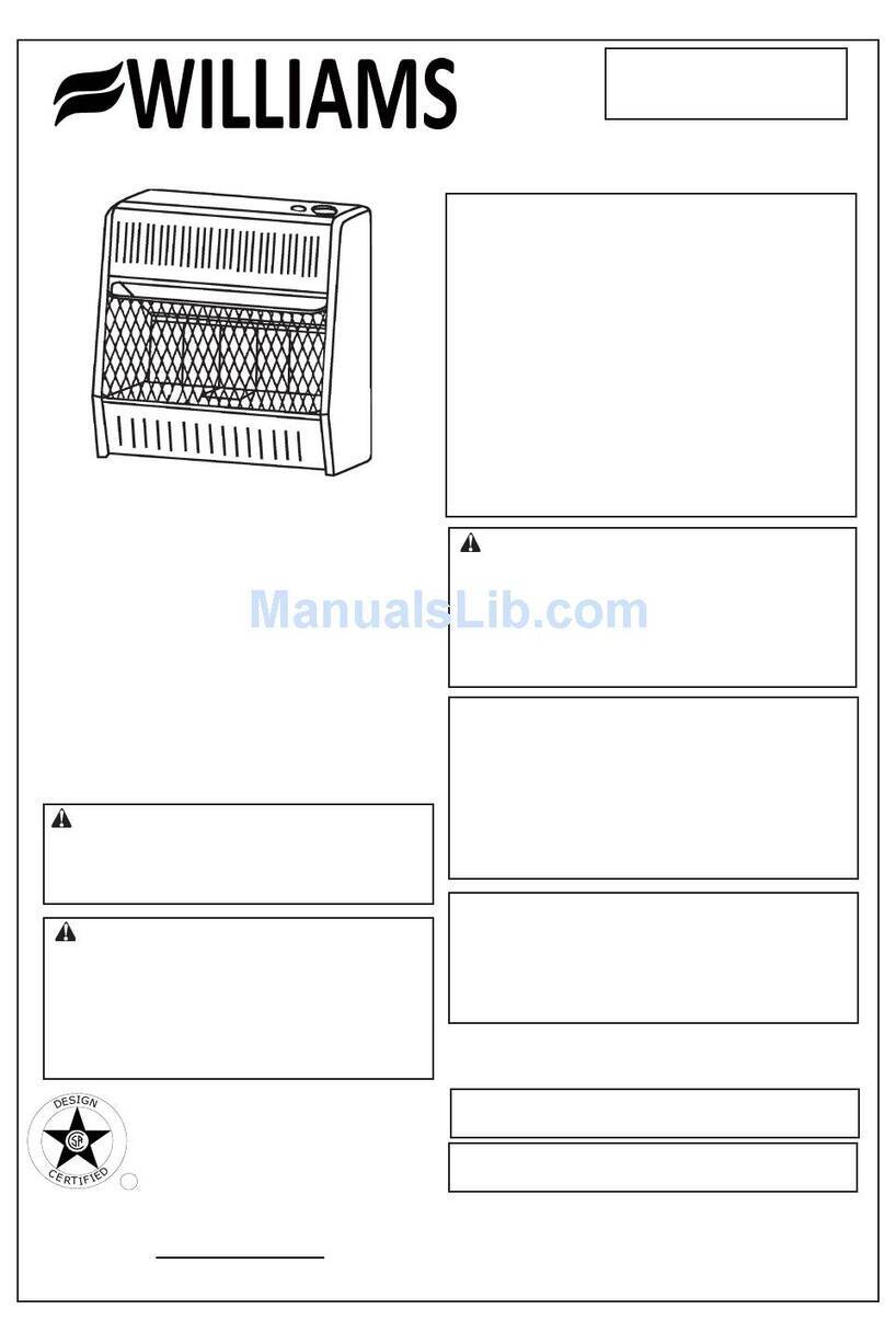 Williams 2696541 Quick start guide