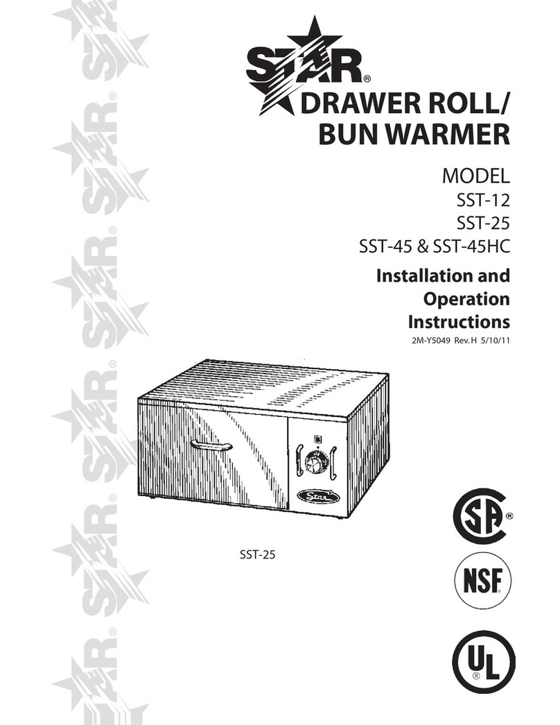 Star SST-12 Installation and operation instructions Star SST-12 Installation and operation instructions