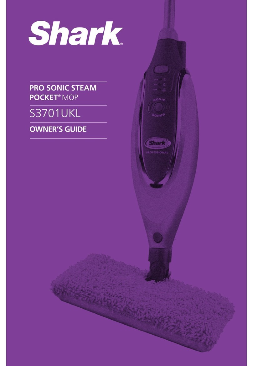 Shark S3701UKL owner's manual