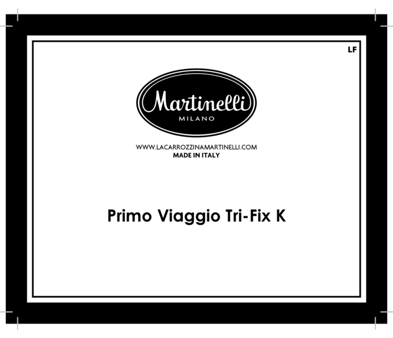 Martinelli Primo Viaggio Tri-Fix K Instructions for use
