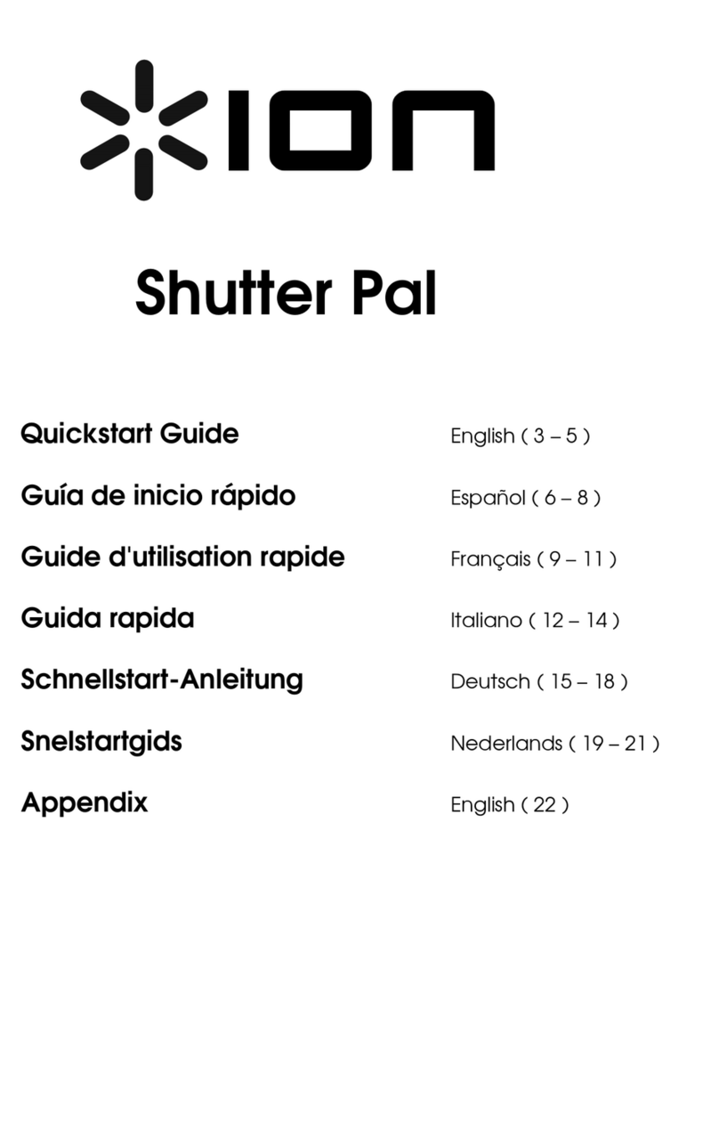 ION Shutter Pal quick start guide