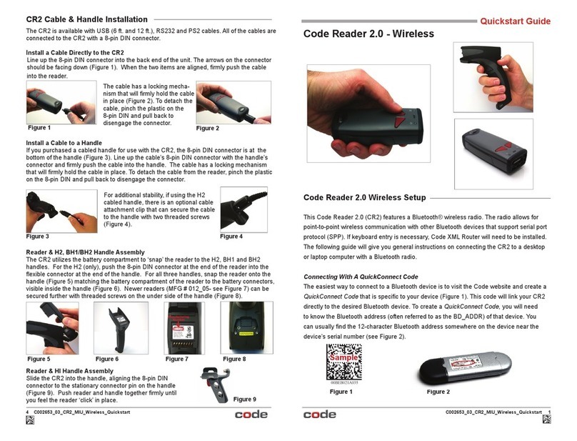 Code Code Reader 2.0 User manual