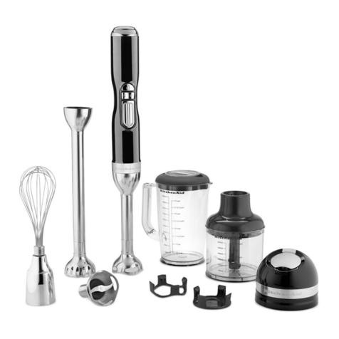 KitchenAid KHB3581 Instructions for use & care