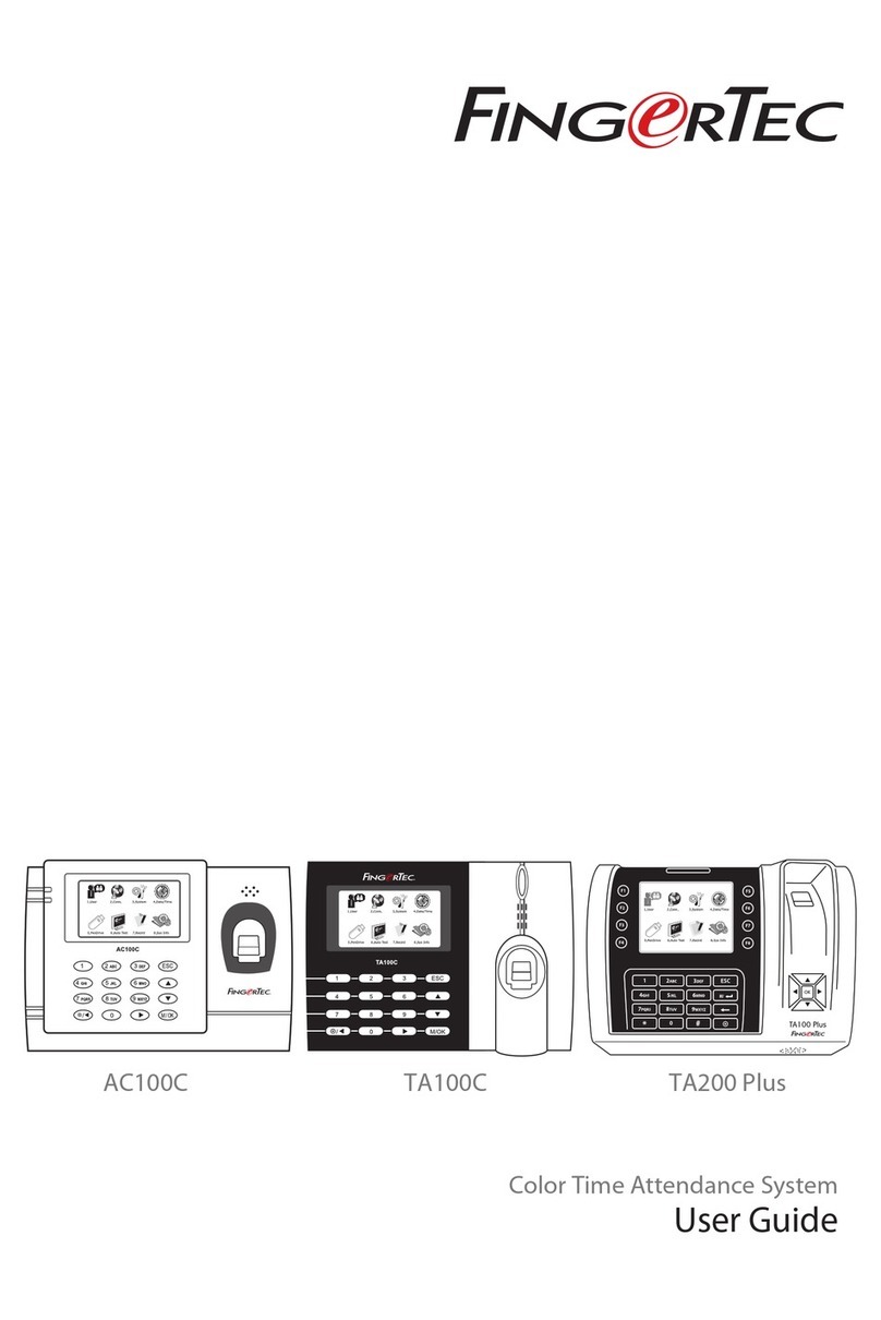 FingerTec AC100C user guide
