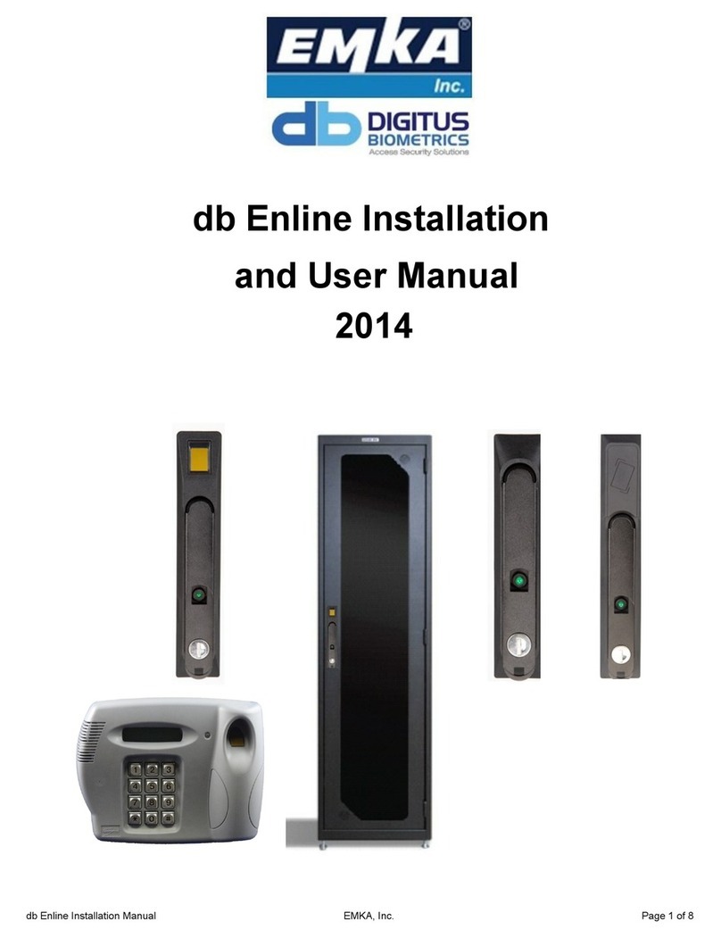 EMKA db Enline User manual