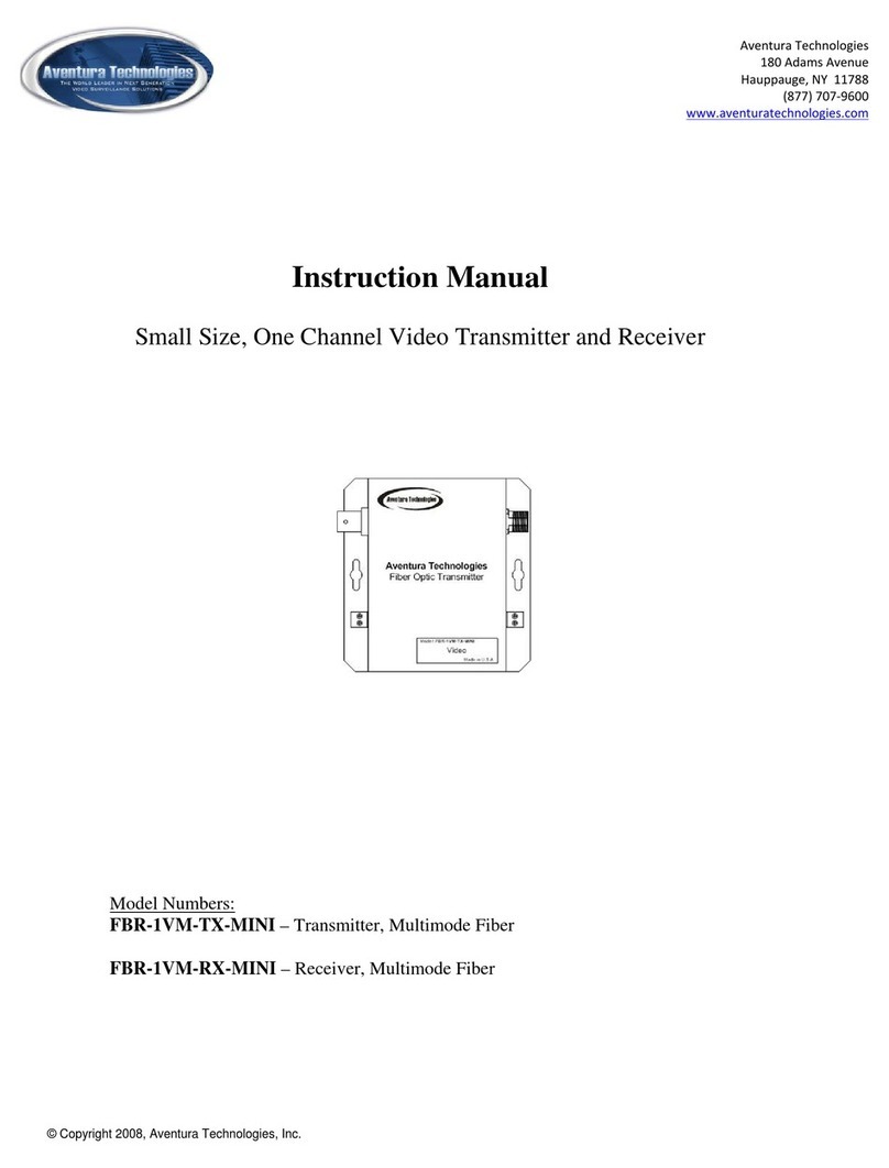 Aventura FBR-1VM-TX-MINI instruction manual
