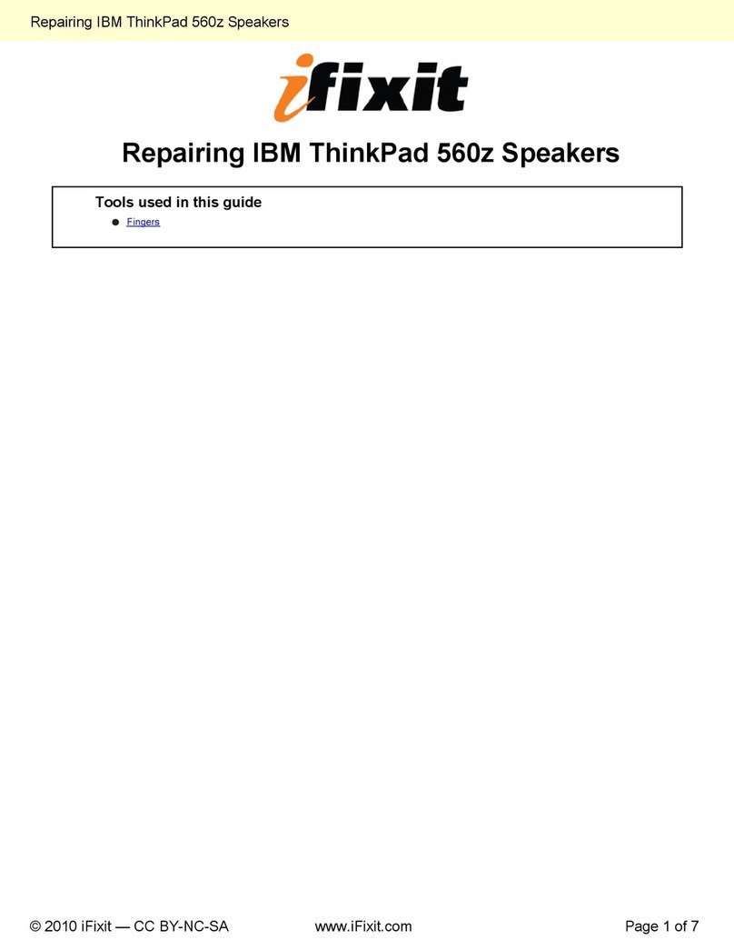IBM ThinkPad 560Z User manual