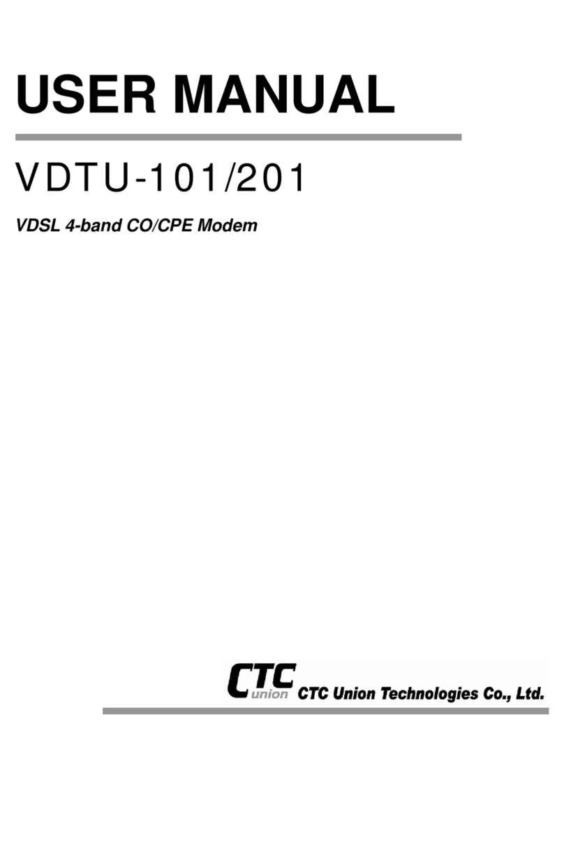 CTC Union VDTU-101 User manual CTC Union VDTU-101 User manual