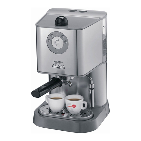 Gaggia Baby Twin operating instructions