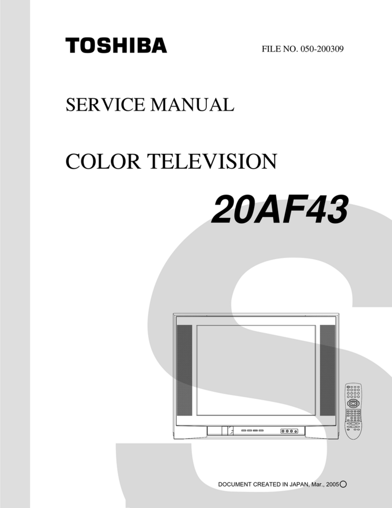 Toshiba 20AF43 User manual Toshiba 20AF43 User manual