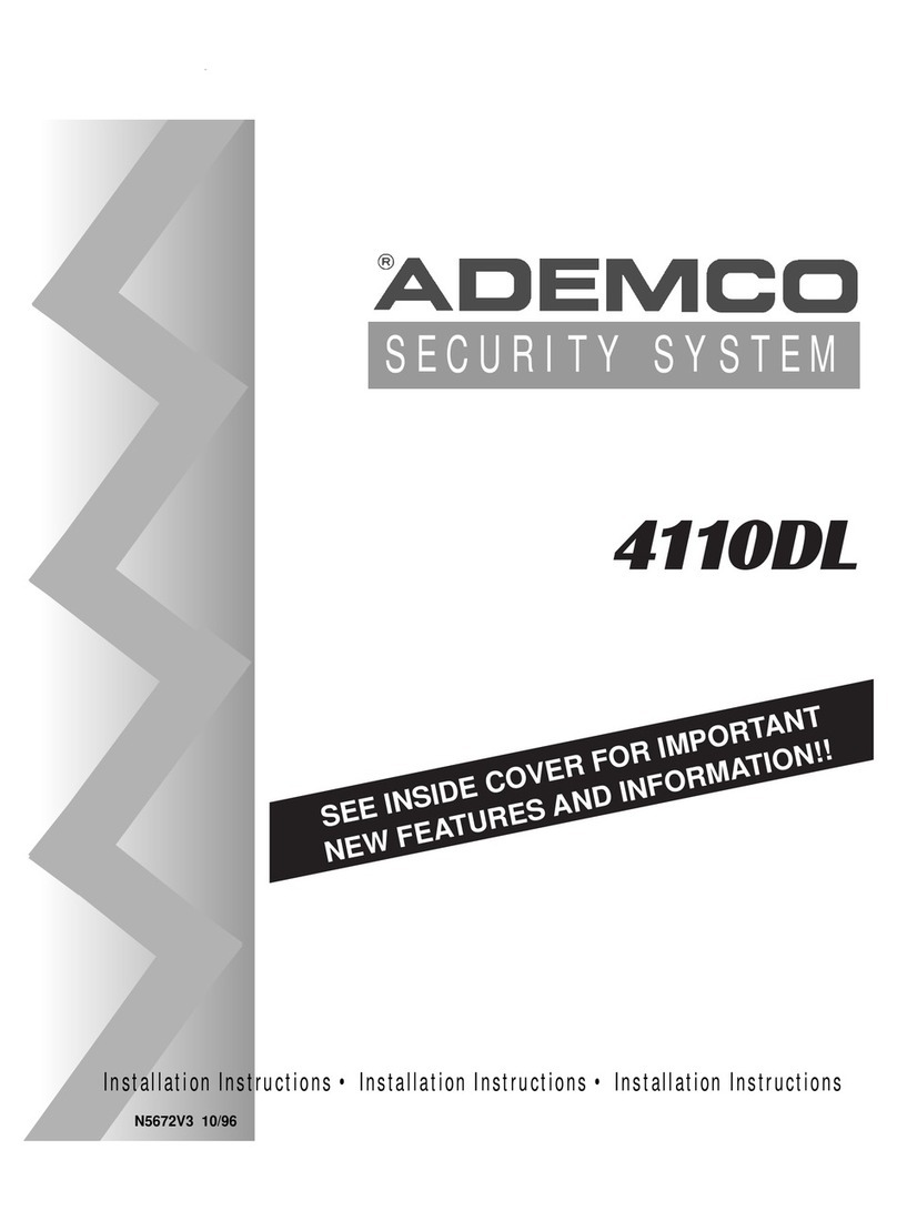 ADEMCO 4110DL User manual