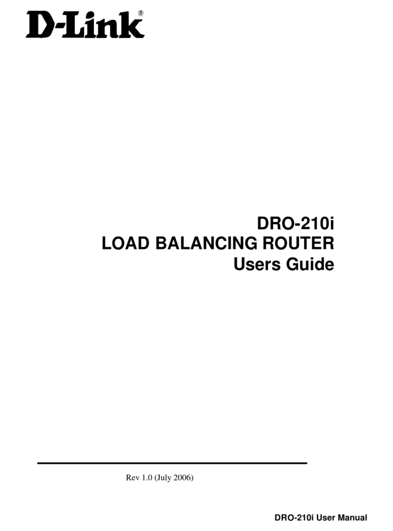 D-Link DRO-210i User manual