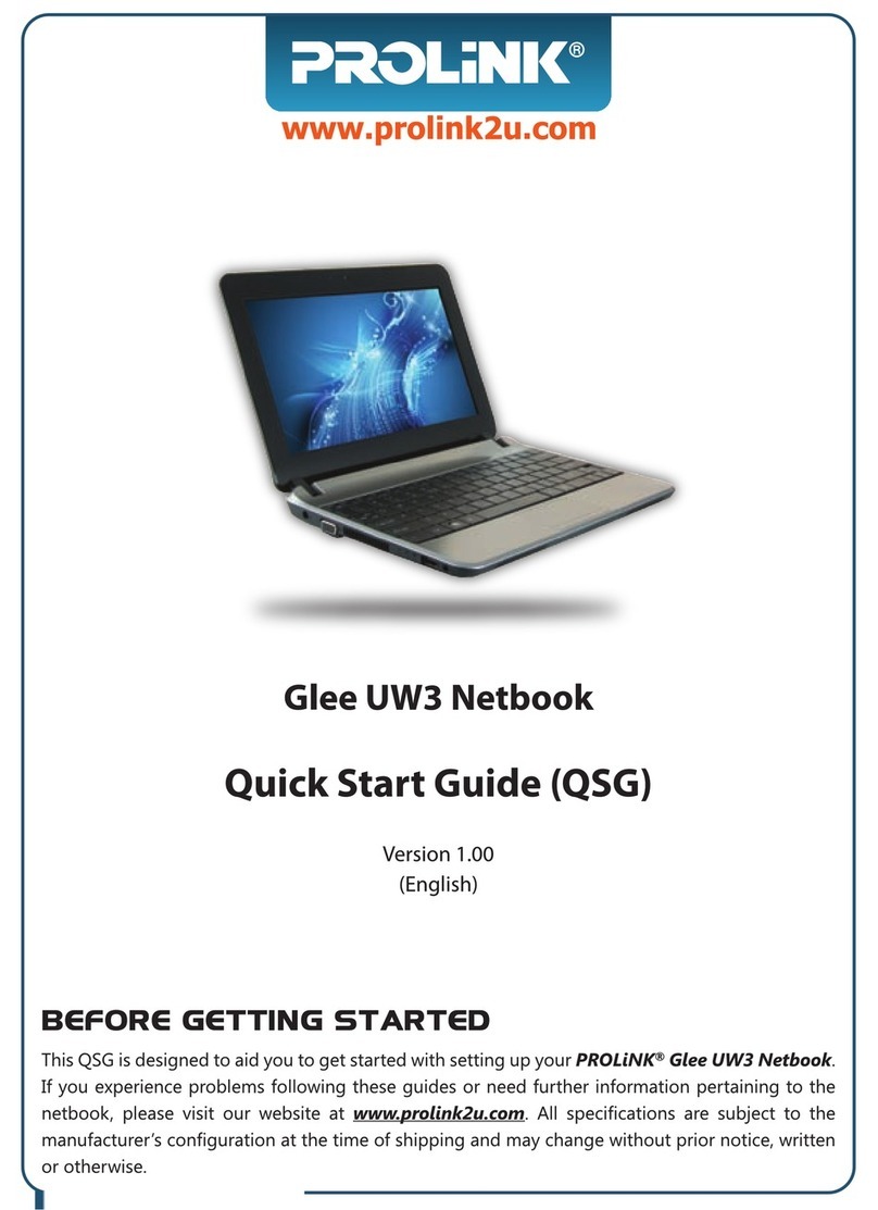 PROLiNK Glee UW3 quick start guide