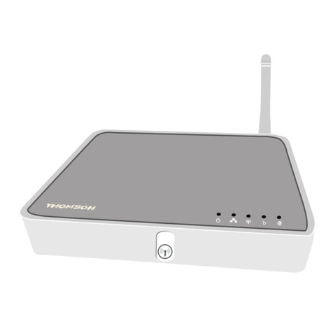 THOMSON TG585 V7 Setting up