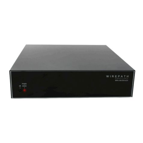 Wirepath Surveillance WPS-100-DVR user manual