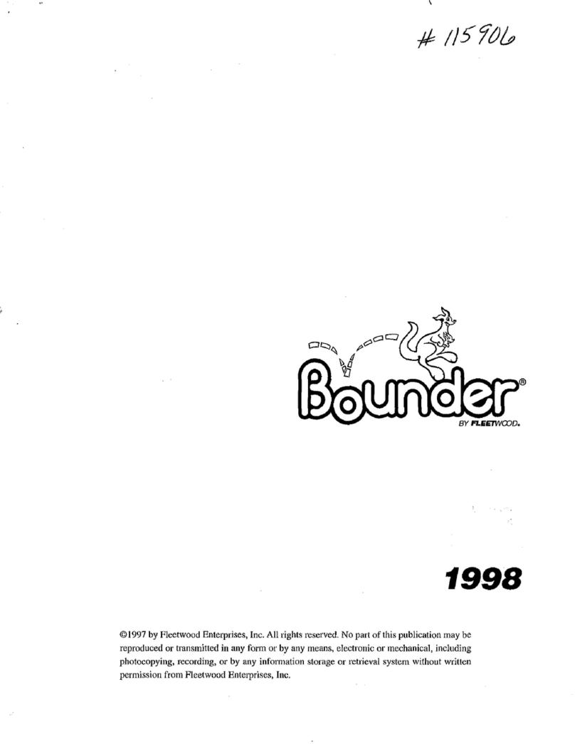 Fleetwood bounder 1998 owner's manual