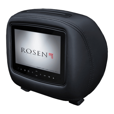 Rosen AV7950H User manual Rosen AV7950H User manual